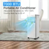 4 in 1 mobiele airconditioner airconditioner met uitlaatslang 7000btu wit 2