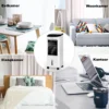 4 in 1 mobiele airconditioner luchtkoeler ventilator luchtreiniger luchtbevochtiger airconditioner draagbare verdampingskoeler wit 3