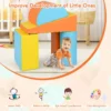 5 delige klim en kruipactiviteitenspeelset voor kinderen lichtgewicht blokken van zacht schuim voor de ontwikkeling geel+oranje+blauw 5