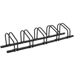 5 fietsenrek voor kinderen fiets bergfiets en stuntfiets fietsenstalling voor huis/tuin/gang/garage en speeltuin zwart 1