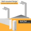 5 laagse ladderplank boekenkast opslag rek boekenplank plant stand weergave planken met metalen frame wit 5