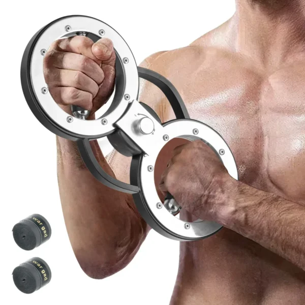 5,35 kg bodybuilder trainingsapparaat voor het bovenlichaam voor mannen en vrouwen met instelbare weerstand en 360° rotatie 1