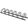 6 fietsenrek voor kinderen fiets bergfiets en stuntfiets fietsenstalling voor huis tuin gang garage (zwart 180 x 32,5 x 26 cm) 2