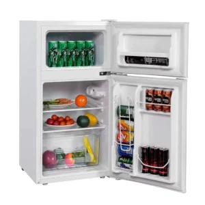 90l mini koelkast aparte vriezer compacte koelkast 48,5 x 49,5 x 86 cm wit 1