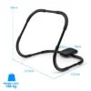 Ab roller buiktrainer buikspiertrainer situp trainingsapparaat billen trainer voor thuis zwart 72,5 x 72,5 x 64 cm 2