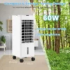 Airconditioning zonder afvoerslang 3 in 1 luchtkoeler ventilator en luchtbevochtiger mobiele airconditioner met 3 modi 12 uurs timer 2
