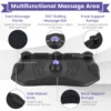 Anti vermoeidheid mat met massagerol bal ergonomische staand bureau mat met voet massage punten & antislip basis zwart 5