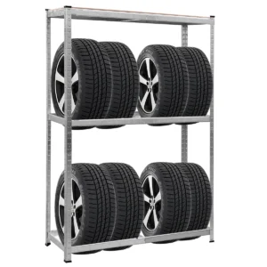 Bandenrek zware metalen bandenrek belasting tot 795 kg 120 x 40 x 180cm 1