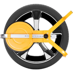 Bandstaal voor zware auto's anti diefstal wielklem voor 13 15 inch band diameter parkeerauto vrachtwagen rv aanhangwagen 1