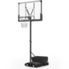 Basketbal hoepel buiten basketbal standaard 125 305 cm in hoogte verstelbaar zwembad basketbal hoepel met standaard gewichtzak & 2 netten 1