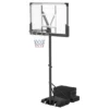 Basketbal hoepel buiten basketbal standaard 125 305 cm in hoogte verstelbaar zwembad basketbal hoepel met standaard gewichtzak & 2 netten 2
