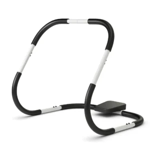 Buikspiertrainer met gevoerde hoofdsteun ergonomische en draagbare buikspiertrainingsmat voor zittende krachttraining thuis wit 1
