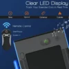 Elektrische loopband 1 12 km / u led display opvouwbare hometrainer fitnessapparatuur 120 kg marine 7