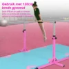 Gymnastiektraining rekstok in hoogte verstelbaar 90cm 150cm kindertrainingspaal met antislip rubberen zool beukenhouten stang 6