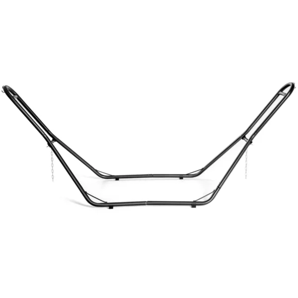 Hangmat standaard zwaar uitgevoerd stalen hangmat met 2 kettingen & 2 s haken weerbestendig materiaal solide stalen frame 2