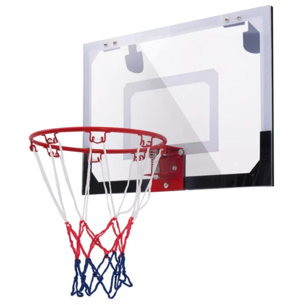 Indoor basketbalring mini basketbalring voor deur en wandmontage kinderbasketbalring backboard met bal en pomp 1