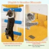 Krabpaal klein helikopterthema kattenboom met wolkenplatform speelgoed sisal krabzuilen & ladder kattenkrabpaal kattenmeubel blauw 7