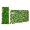 Kunstmatige klimop tuin privacy scherm 180 x 90 cm plant muur hagen met eucalyptus bladeren hek voor tuin hagen balkon (groen) 1
