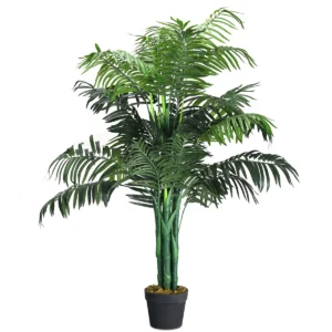 Kunstmatige plant nep areca palmplant met kwekerij plastic pot handgemaakte kunstmatige boom 110cm 1