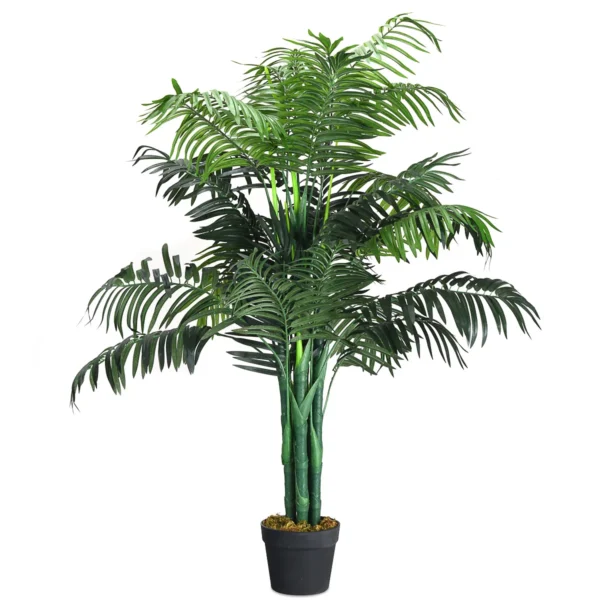 Kunstmatige plant nep areca palmplant met kwekerij plastic pot handgemaakte kunstmatige boom 110cm 1