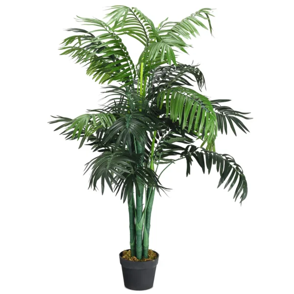 Kunstmatige plant nep areca palmplant met kwekerij plastic pot handgemaakte kunstmatige boom 110cm 2