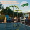 Kunstmatige verlichte palmboom met led verlichting opvouwbare basis led palmboom 118 x 80 x154 cm 3