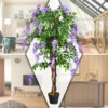 Kunstplant bruikbare kunstpalm kunstboom 150 cm paar 5