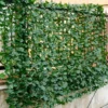 Kunstplant muurhaag klimop bladeren privacy hedge plant binnen en buiten tuinhek 150 x 300cm 1