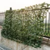 Kunstplant muurhaag klimop bladeren privacy hedge plant binnen en buiten tuinhek 150 x 300cm 2
