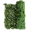 Kunstplant muurhaag klimop bladeren privacy hedge plant binnen en buiten tuinhek 150 x 300cm 6