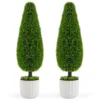 Kunstplanten ceder 90 cm kunstboom met pot kamerplantendecoratie decoratieve plant kunstplanten potplanten buxusboom groen 1