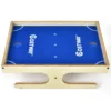 Magnetisch minivoetbal tafel voor 2 spelers met 2 ballen en 2 sets magnetische handgrepen 2 markeerstiften en 3 koekjesmagneten 4