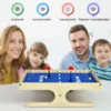 Magnetisch minivoetbal tafel voor 2 spelers met 2 ballen en 2 sets magnetische handgrepen 2 markeerstiften en 3 koekjesmagneten 6