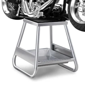 Motorstandaard robuuste metalen standaard met antislipoppervlak afneembare oliecarter draagbare motorkrik voor onderhoud 1