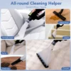 Nat droogstofzuiger 4 in 1 draagbare tapijt en bekledingsreinigingsmachine met 1200w + 17 kpa maximale zuigkracht geel 6