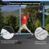 Ø 244 cm trampoline buiten trampoline voor kinderen & volwassenen zwart + blauw 6