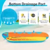 Opblaasbare bananenboot voor 3 personen met 3 vet eva gevoerde stoelen en handgrepen reparatieset inbegrepen 3