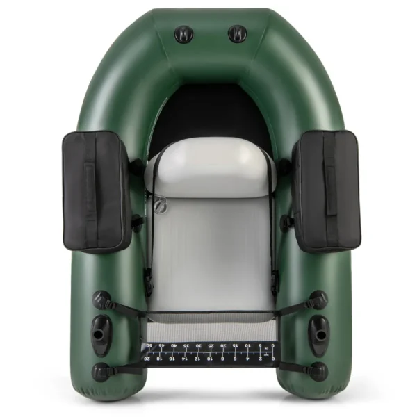 Opblaasbare visboot visliniaal 2 opbergvakken pomp draagtas motorlussen 3 kamer visboot camouflage 2