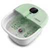 Opvouwbaar voetenbad met warmte voetbad met afstandsbediening massager 33,5 x 41 x 20,5 cm groen 1