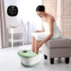 Opvouwbaar voetenbad met warmte voetbad met afstandsbediening massager 33,5 x 41 x 20,5 cm groen 4
