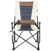 Opvouwbare campingstoel gewatteerde ligstoel met bekerhouder armleuning lendenkussen draagbare lendenstoel voor tuin camping 2