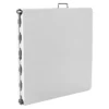 Opvouwbare tafel draagbare plastic binnen zowel buiten picknick feest dineren kampeertafel 153 x 74 x 74cm 3
