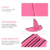 Paalmat dansmat gymnastiek beschermmat met klittenband pvc mat afneembaar Ф150 x 5 cm roze 7