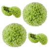 Pak van 2 kunst buxus bollen 28 cm tuinbol voor binnen of buiten om op te hangen of te staan voor tuin veranda huis bruiloft groen 1