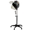 Professionele 1050 w kap föhn met instelbare hoogte en temperatuur betrouwbaar timingsysteem sta basis en wielen föhn zwart 1