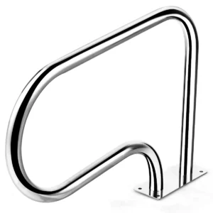 Roestvrij stalen zwembadladder zwembadladder trapleuning instapladder zwembadladder inbouwladder zilver 1