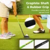 Set golfclubs voor kinderen rechtshandig golfclubset met golftas regenhoes complete golfset incl. 7/9/s ijzer 1 driver 4 hybride putter groen 6