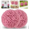 Set van 2 kunstmatige vormsnoeiballen 44 cm decoratieve ballen met 7 lagen bladeren tuinbol voor binnen en buiten uv bescherming 7