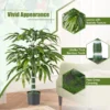 Set van 2 kunstplanten 100 cm kunstboom met pot stammen en verstelbare takken kunstplant voor thuis kantoor bamboedecoratie 6