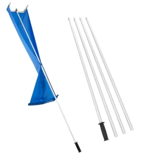 Sneeuwhark voor dak met 4 verlengstukken 170 608 cm aluminium dakhark met wielen anti slip steel brede snijkop voor auto thuis 1